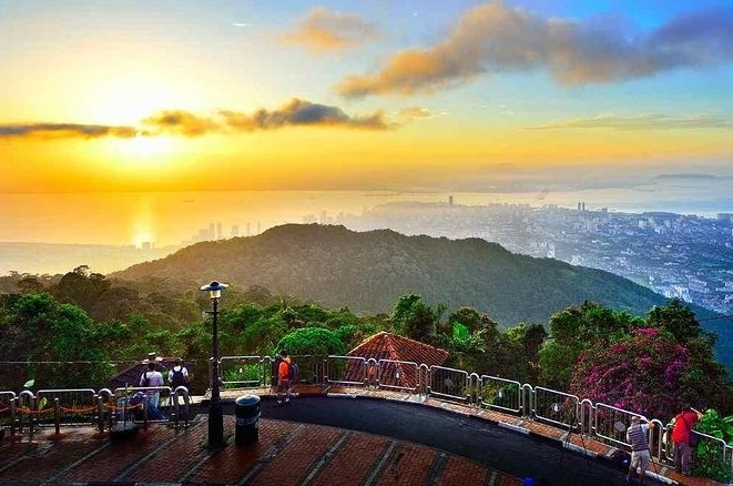 升旗山纜車 升旗山纜車